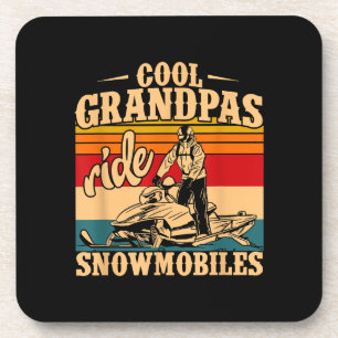 Cool Grandpas rides Snowmobiles Snowmobile Snowmob Coaster