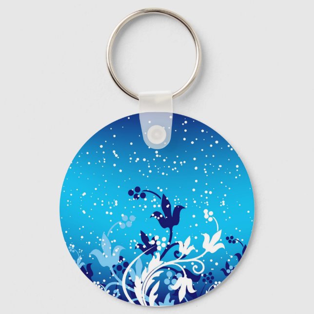 Cool Graphic Art Keychain (Front)