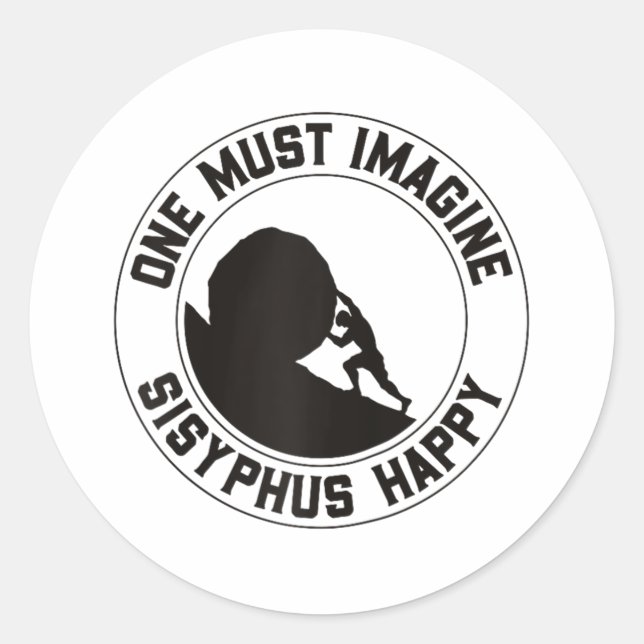 Cool Graphic Edition Classic Round Sticker (Front)