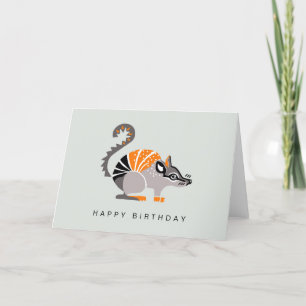 Cool Graphic - NUMBAT - Wildlife - Australia Card