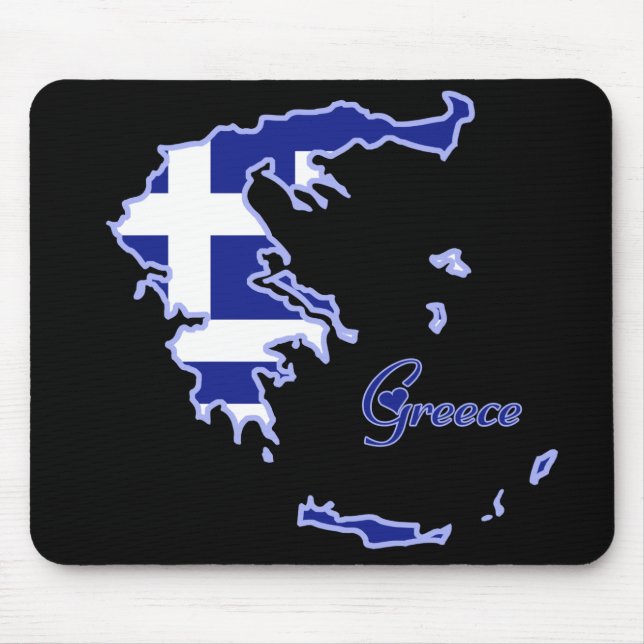 Cool Greece Mouse Pad (Front)