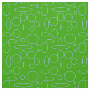 Cool Green Circles for the New Economy Fabric
