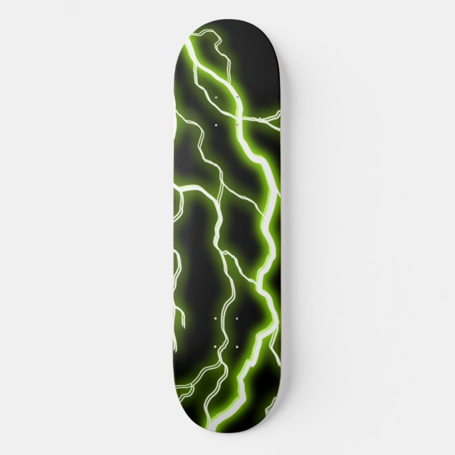 Cool Green Electric Skateboard (Front)