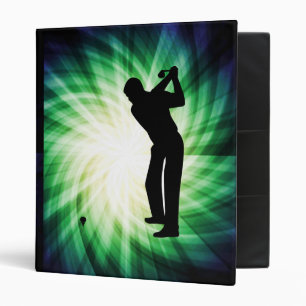 Cool Green Golf Binder