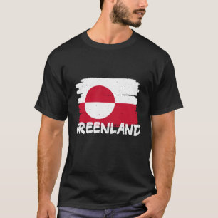 Cool Greenland Flag 1 T-Shirt