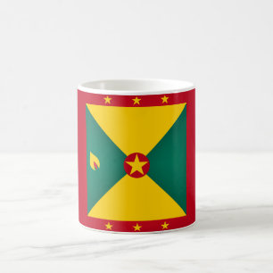 Cool Grenada Flag Coffee Mug