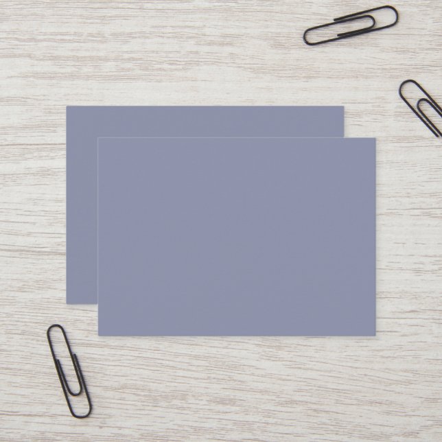 Cool Grey Mighty Business Card (Front/Back In Situ)