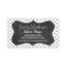 Cool Grey Polka Dots; Retro Chalkboard