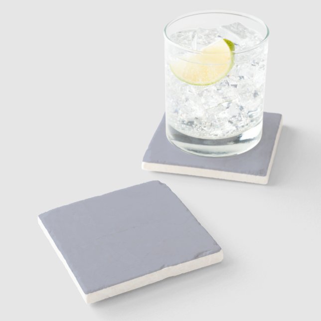 Cool Grey Stone Coaster (Side)