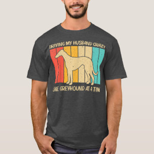 Cool Greyhound Design For Women Mom Sighthound Pet T-Shirt
