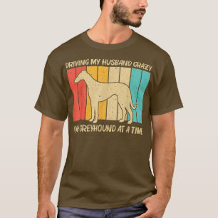 Cool Greyhound Design For Women Mom Sighthound Pet T-Shirt