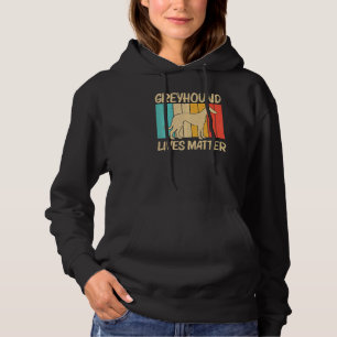 Cool Greyhound For Men Women Sighthound Pet Dog Br Hoodie