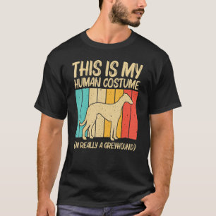 Cool Greyhound For Men Women Sighthound Pet Dog Br T-Shirt