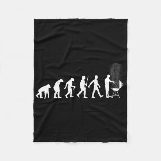 Cool Grilling For Men Women Bbq Grill Byrbeque Mea Fleece Blanket