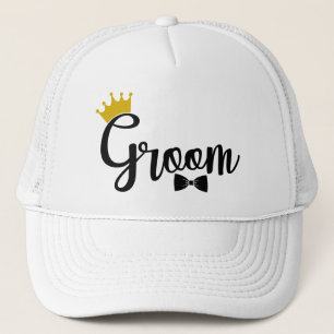 Cool Groom Wedding party  Trucker Hat