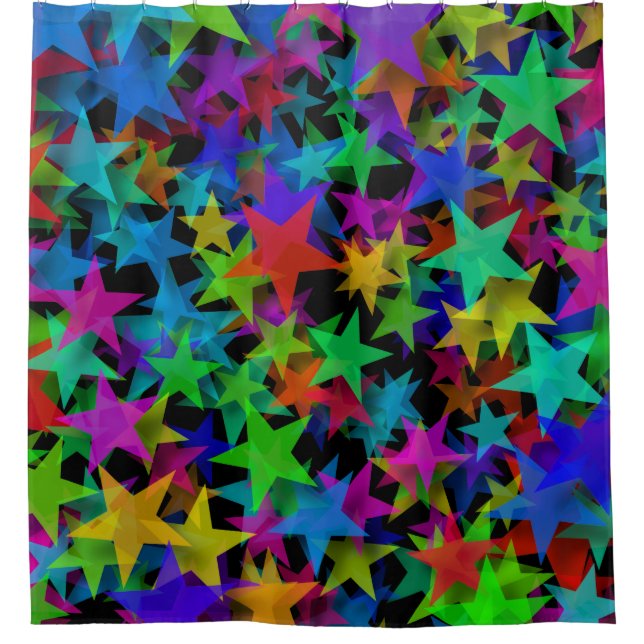 Cool Groovy Rainbow Stars (Front)