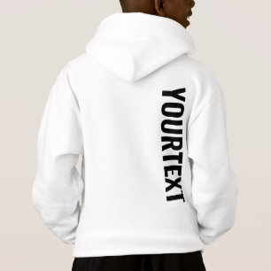 Cool Grosse Police Texte Enfants Garçons Double Fa