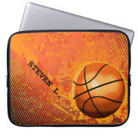 Cool Grunge Basketball Abstract Art Personalized