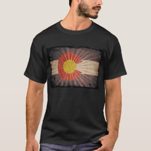 Cool Grunge Colorado Flag T-Shirt