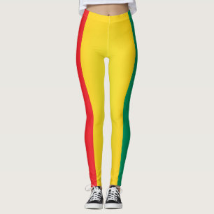 Cool Guinea Flag Fashion Leggings