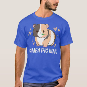 Cool Guinea Pig For Men Dad Wheek Fluffy Cavy Pet  T-Shirt