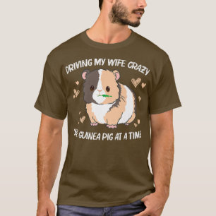 Cool Guinea Pig For Men Dad Wheek Fluffy Cavy Pet T-Shirt