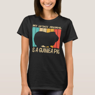 Cool Guinea Pig For Men Women Cavy Pet Rodent 4 T-Shirt