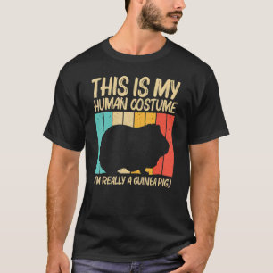 Cool Guinea Pig For Men Women Cavy Pet Rodent T-Shirt