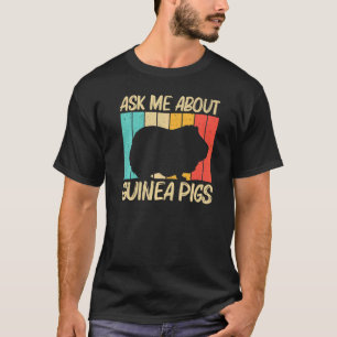 Cool Guinea Pig For Men Women Cavy Pet Rodent T-Shirt