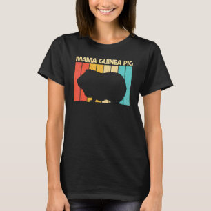 Cool Guinea Pig For Women Mom Cavy Pet Rodent T-Shirt