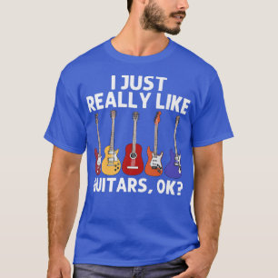 Cool Guitar For Men Women Guitar Player Electric G T-Shirt