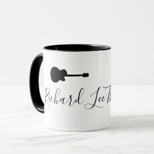 cool guitar mug for a guitarist