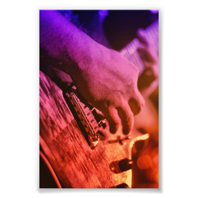 Cool Guitar Photo Print (Front)