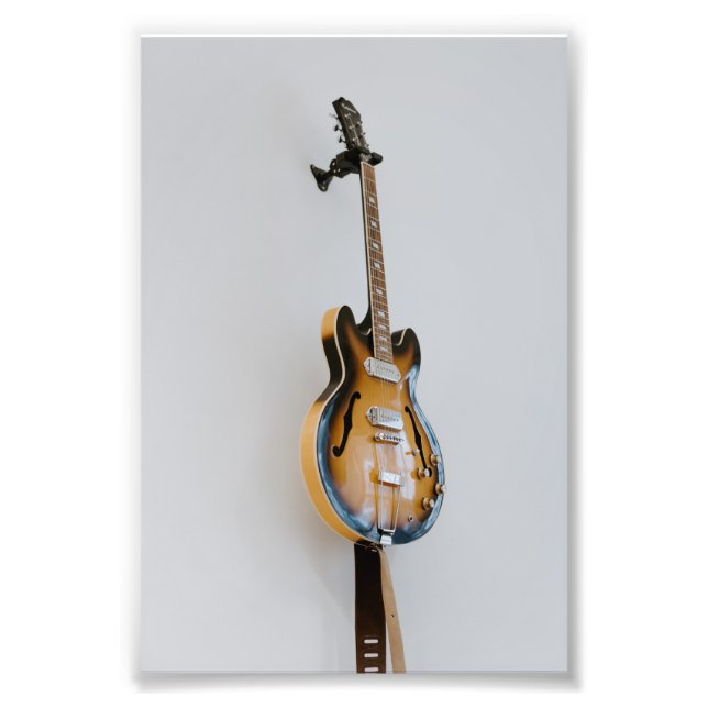 Cool Guitar Photo Print (Front)