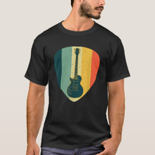 Cool Guitar Player For Men Women Vintage Bass Elec T-Shirt