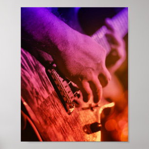 Cool Guitar Poster