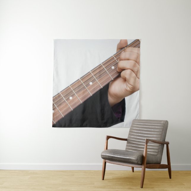 Cool Guitar Tapestry (In Situ)