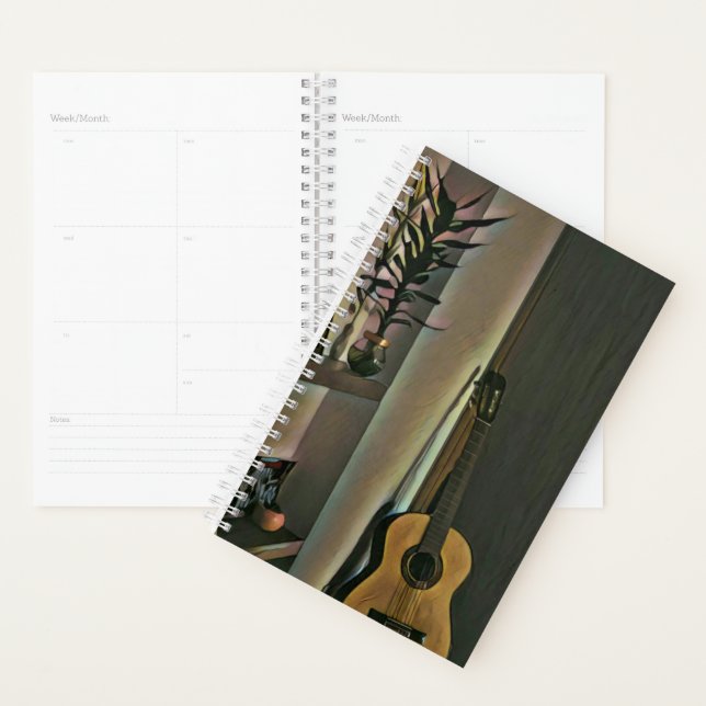 Cool guitarist gift planner (Display)