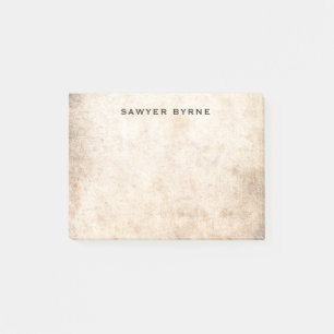 Cool Guy's Vintage Rustic Post-it Notes