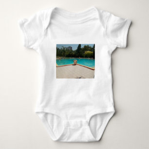 Cool Hakuna Matata Pool Side I love My Family.jpg Baby Bodysuit
