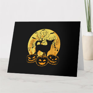 Cool Halloween Costumes Chihuahua Dog Lover Gifts Card