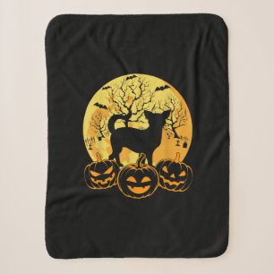 Cool Halloween Costumes Chihuahua Dog Lover Gifts Sherpa Blanket