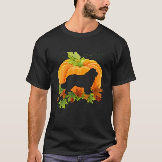 Cool Halloween Costumes Newfoundland Dog Lovers T-Shirt (Front)