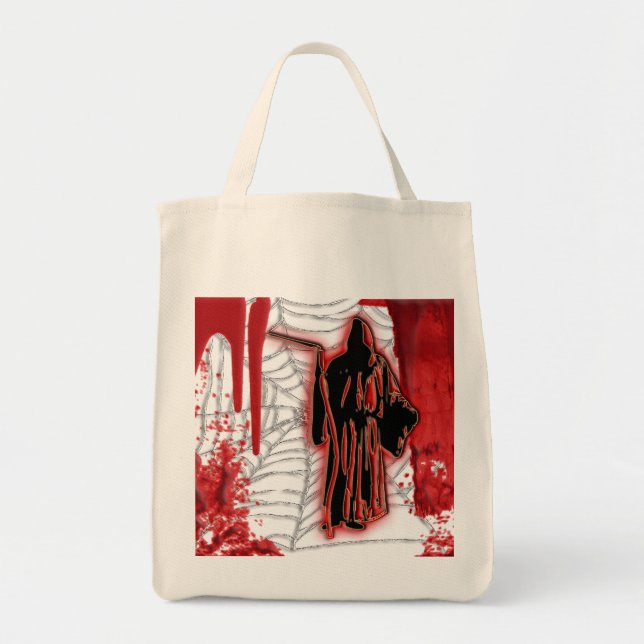 Cool Halloween kids trick treat Tote Bag (Front)
