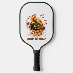 Cool Halloween Pumpkin Halloween Party Pickleball Paddle
