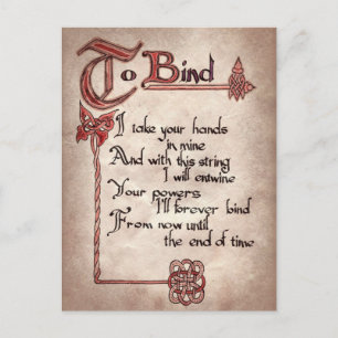 cool Halloween witch spell Holiday Postcard