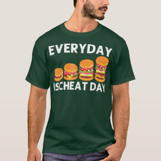 Cool Hamburger For Men Women Cheeseburger Fast Foo T-Shirt