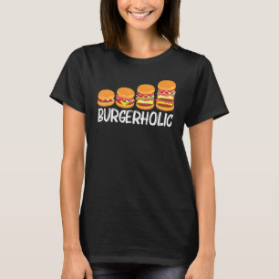 Cool Hamburger For Men Women Cheeseburger Fast Foo T-Shirt