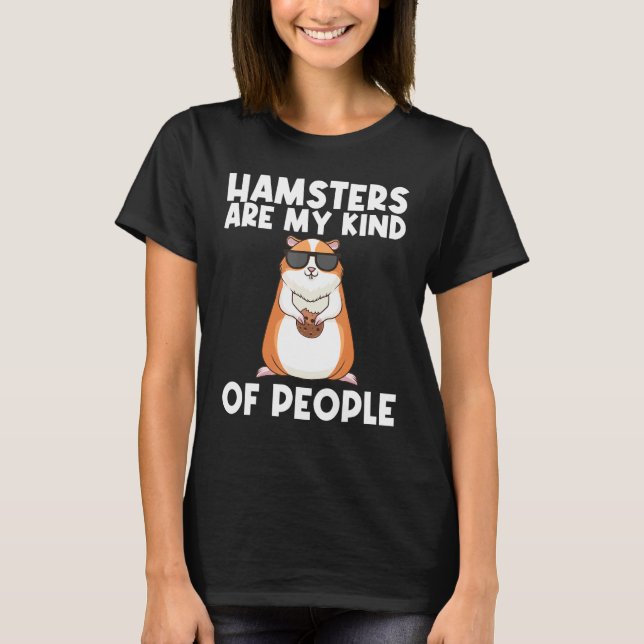 Cool Hamster For Men Women Syrian Dwarf Rodent Ani T-Shirt (Front)