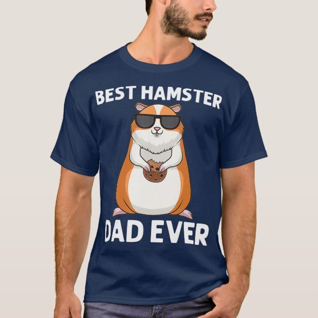 Cool Hamster Gift For Men Grandpa Syrian Dwarf T-Shirt (Front)